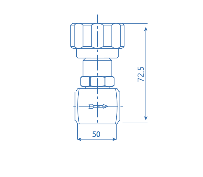High Pressure Diaphragm Valve drawing High Pressure Diaphragm Valve drawing